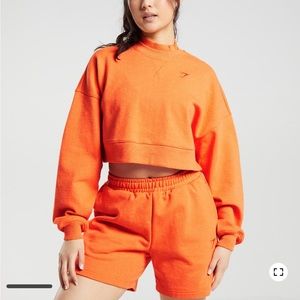 Gymshark oversized cropped sweater